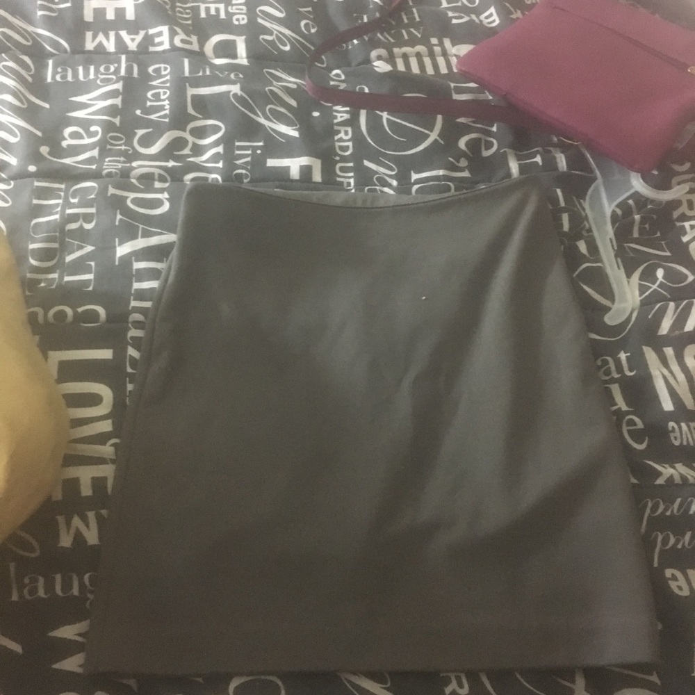 Gray skirt !never worn !